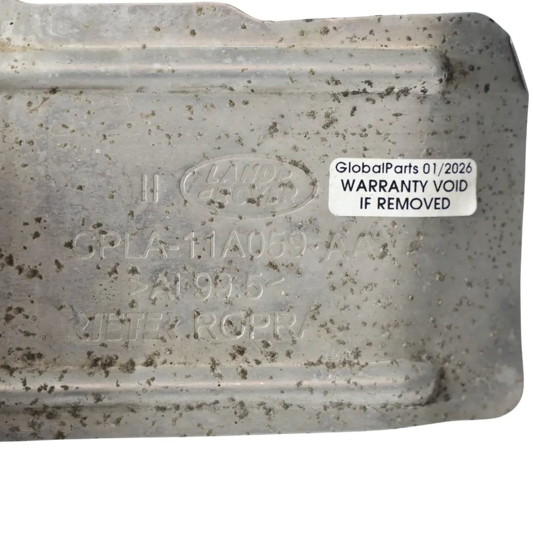 Range Rover L405 Starter Motor Heat Shield Plate Cover - SKU CPLA-11A059-AA - Part number CPLA-11A059-AA