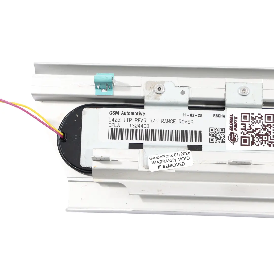 Soglia Ingreso Porta Posteriore Illuminata Destra CPLA-13245-CD per Range Rover L405 con numero di parte CPLA-13244-CD Range Rover L405 Soglia Ingreso Porta Posteriore Illuminata Destra CPLA-13245-CD - SKU CPLA-13244-CD - Numero di parte CPLA-13244-CD