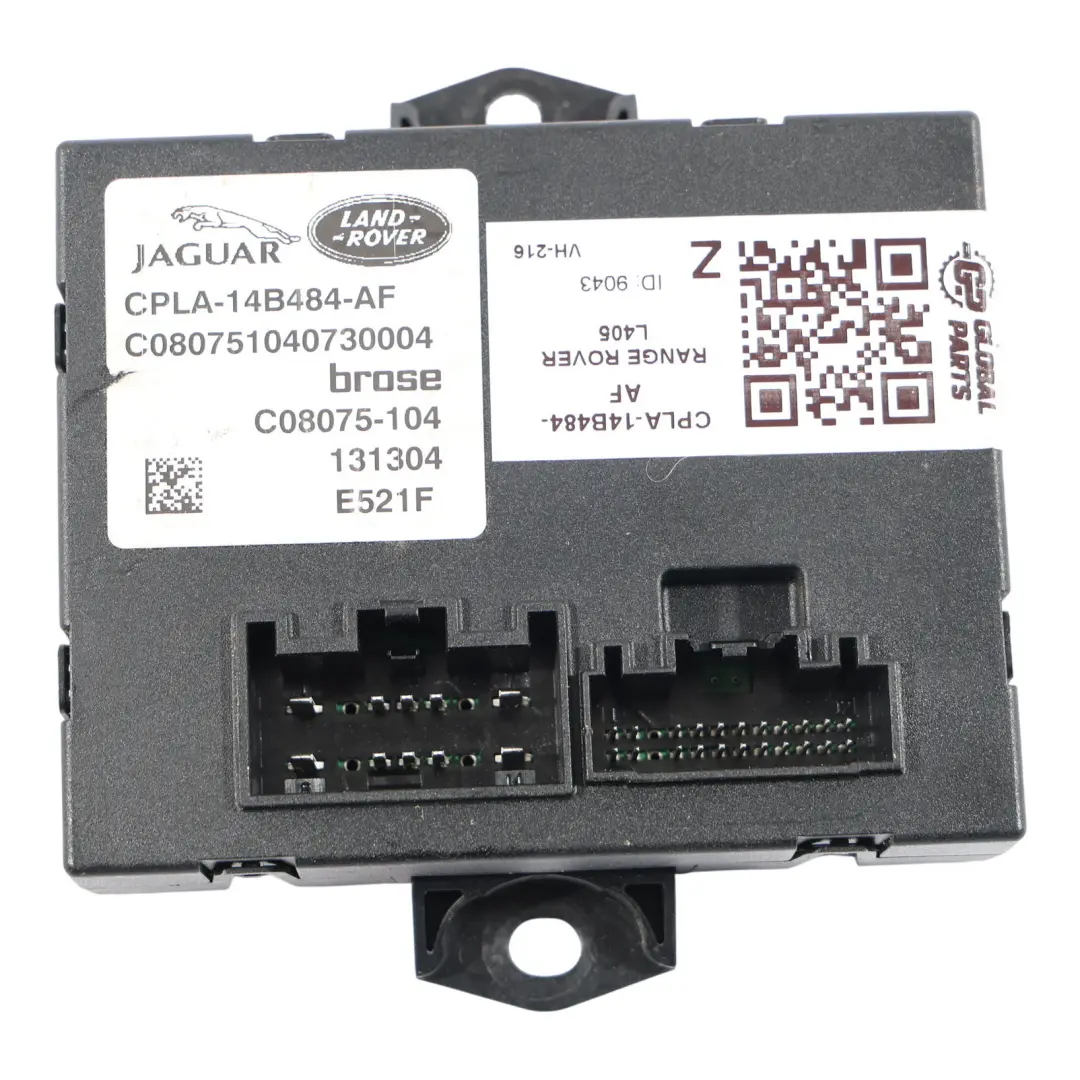Body Control Module Unit ECU to Land Rover Range Rover L405 with Part number CPLA-14B484-AF Land Rover Range Rover L405 Body Control Module Unit ECU - SKU CPLA-14B484-AF - Part number CPLA-14B484-AF