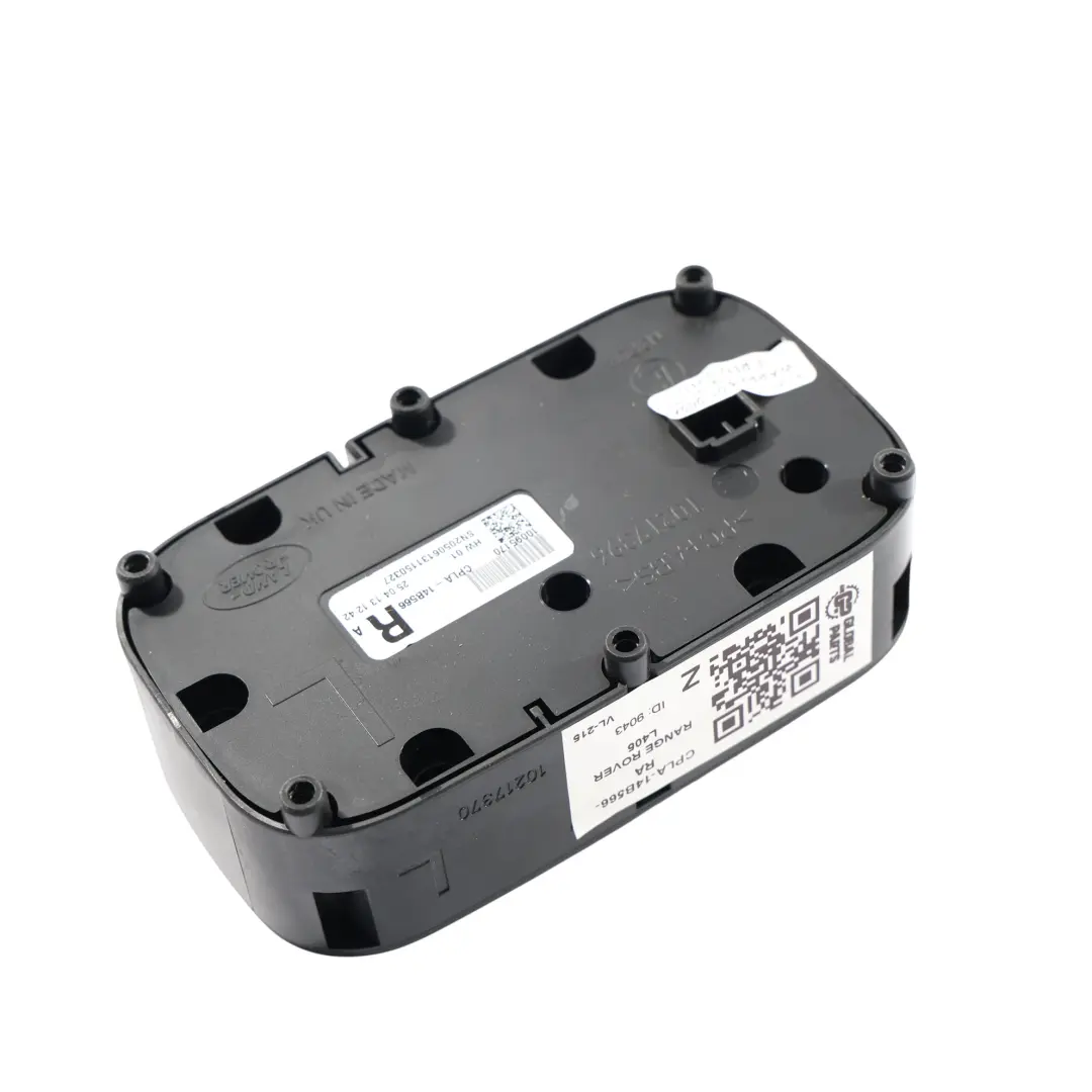 Interrupteur Commande Réglage Siège Avant Gauche pour Range Rover L405 à propos du numéro de pièce CPLA-14B566-RA Range Rover L405 Interrupteur Commande Réglage Siège Avant Gauche - SKU CPLA-14B566-RA - Numéro de pièce CPLA-14B566-RA