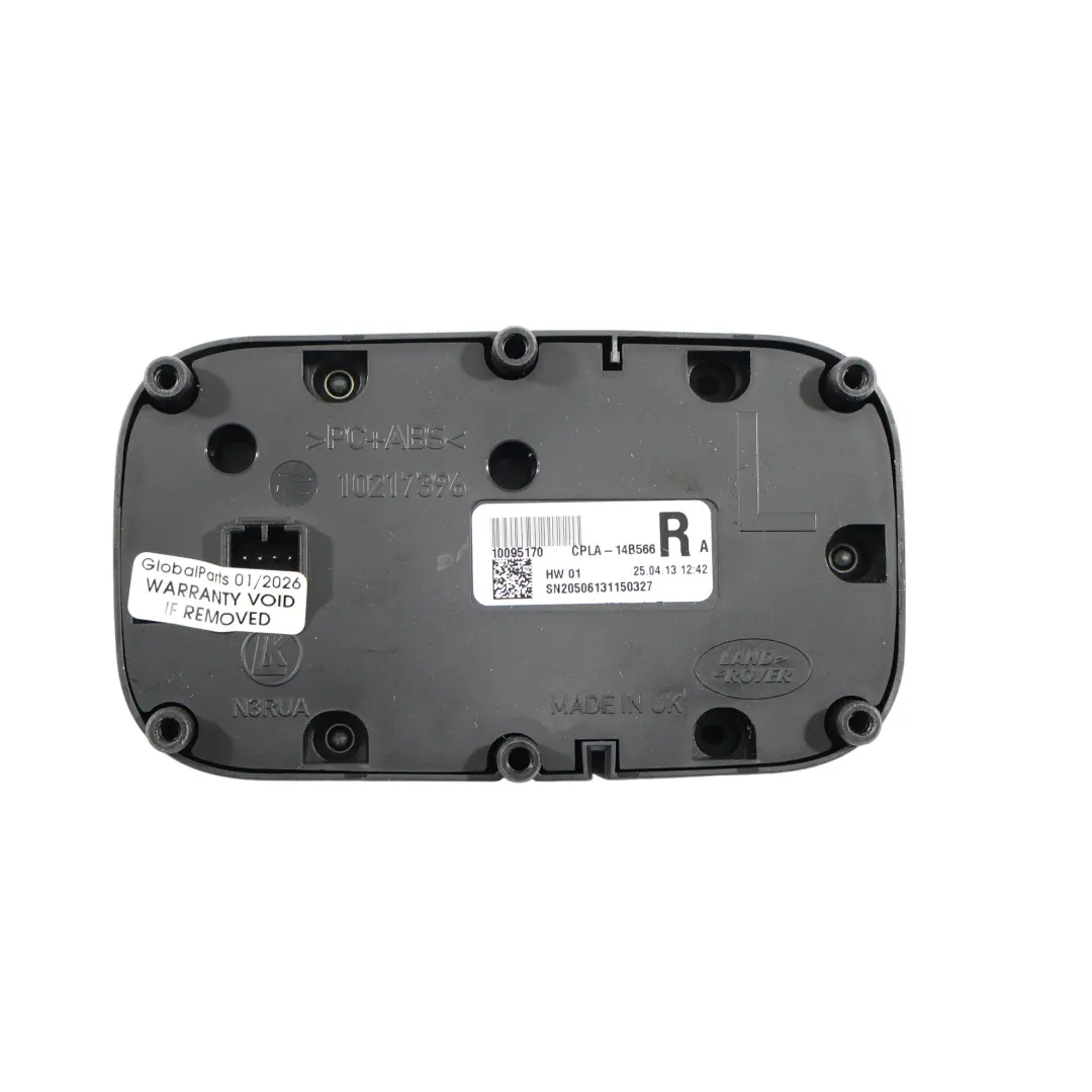 Range Rover L405 Przełącznik Regulacji Fotela Lewy Przód - SKU CPLA-14B566-RA - Numer Części CPLA-14B566-RA