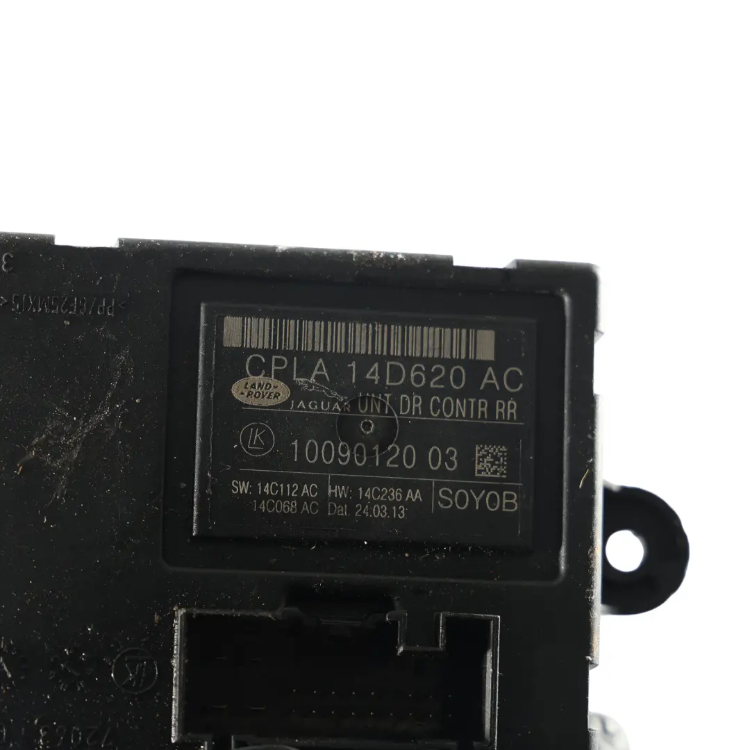 Door Control Unit Module to Range Rover L405 Rear with Part number CPLA-14D620-AC Range Rover L405 Rear Door Control Unit Module - SKU CPLA-14D620-AC - Part number CPLA-14D620-AC