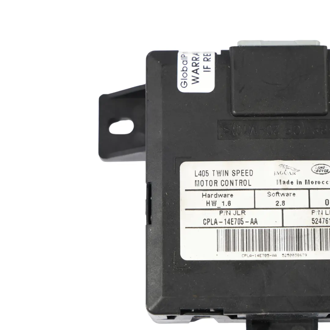 Range Rover L405 Rear Seat Control Module Unit - SKU CPLA-14E705-AA - Part number CPLA-14E705-AA