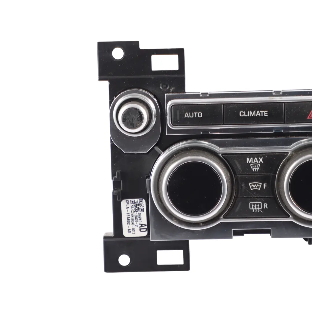 Conditioning Climate Control Panel to Range Rover L405 Automatic Air with Part number CPLA-18A802-AD Range Rover L405 Automatic Air Conditioning Climate Control Panel - SKU CPLA-18A802-AD - Part number CPLA-18A802-AD