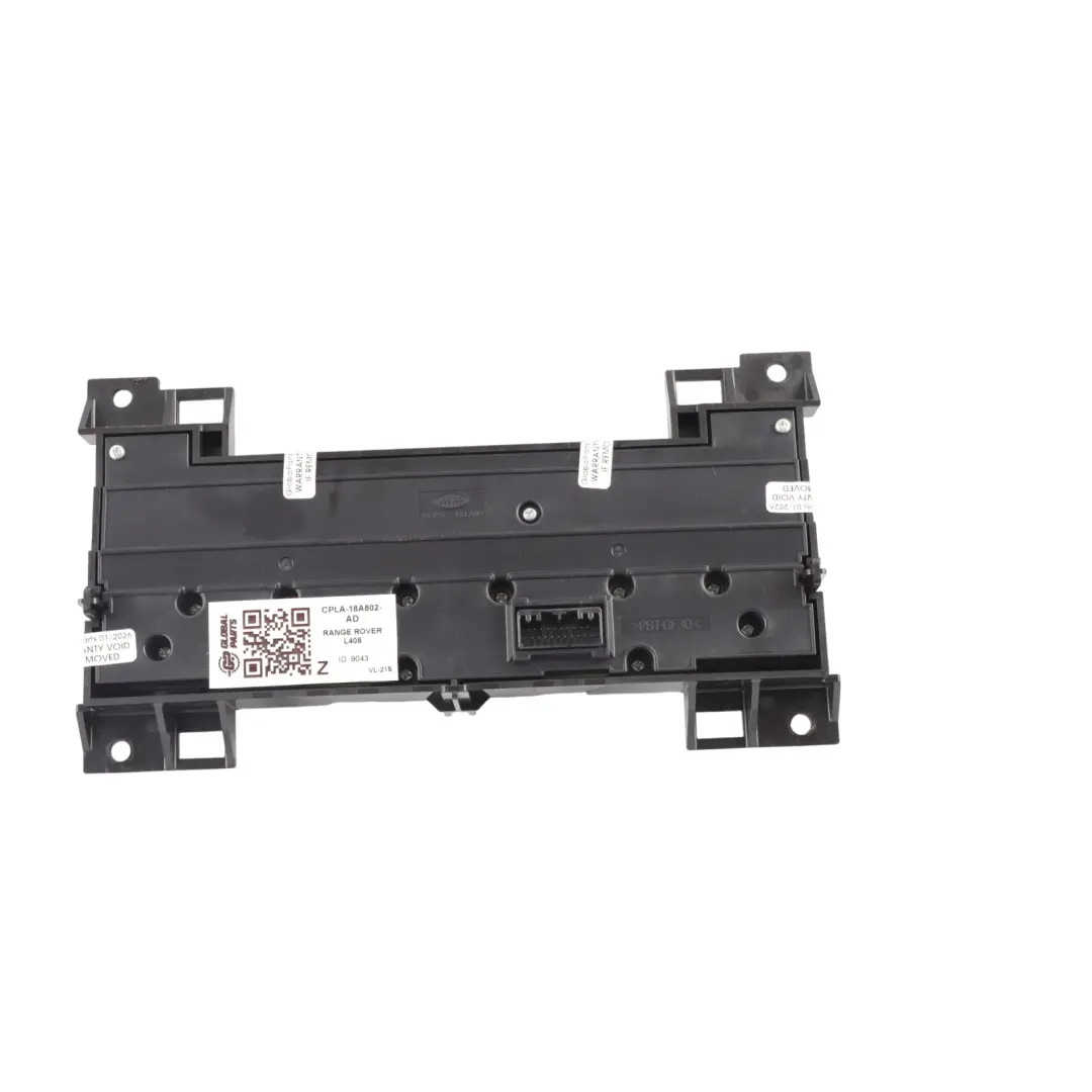 Range Rover L405 Automatic Air Conditioning Climate Control Panel - SKU CPLA-18A802-AD - Part number CPLA-18A802-AD