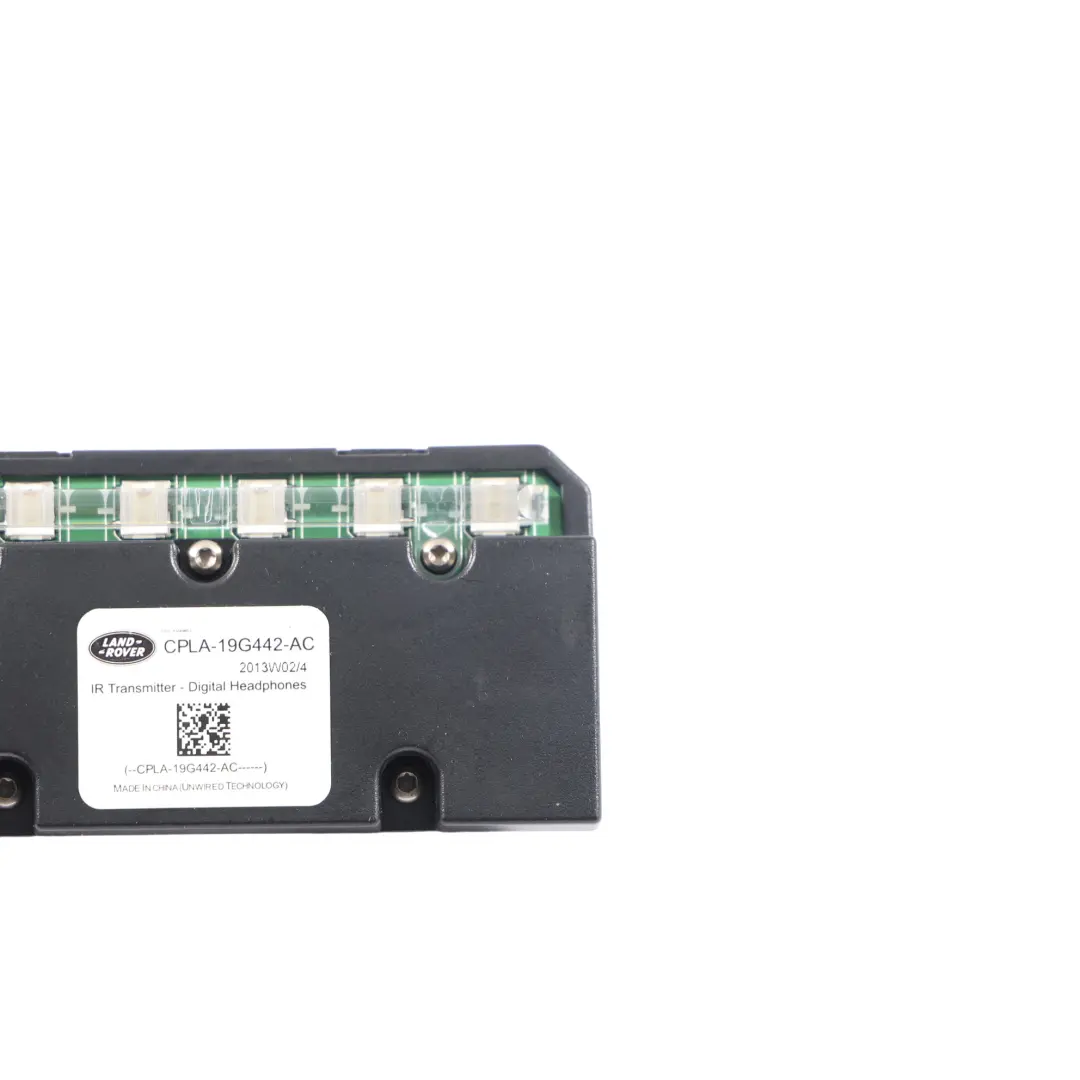 Wireless Headphones Transmitter Receiver Module to Range Rover L405 with Part number CPLA-19G442-AC Range Rover L405 Wireless Headphones Transmitter Receiver Module - SKU CPLA-19G442-AC - Part number CPLA-19G442-AC