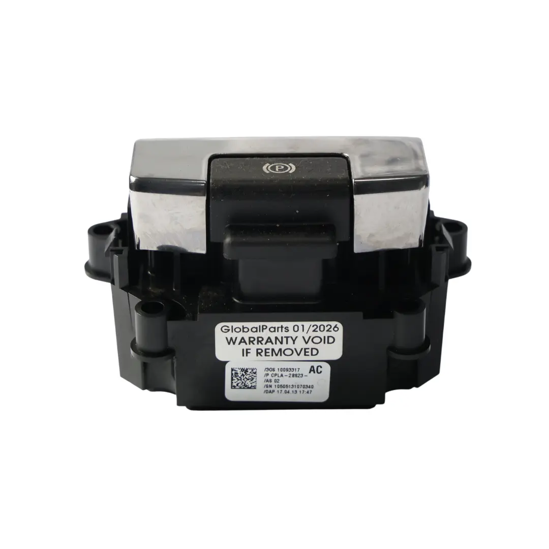 Handbrake Parking Brake Switch Button Unit to Range Rover L405 with Part number CPLA-2B623-AC Range Rover L405 Handbrake Parking Brake Switch Button Unit - SKU CPLA-2B623-AC - Part number CPLA-2B623-AC