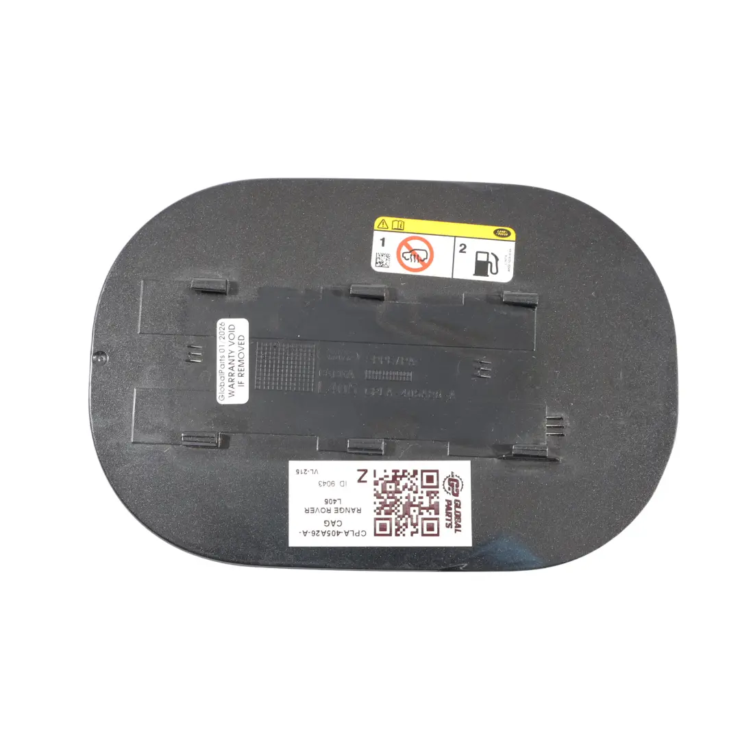 Kraftstofftank Klappe Abdeckung Causeway Grau - 950 CPLA405A26A für Range Rover L405 mit Teilenummer CPLA-405A26-A Range Rover L405 Kraftstofftank Klappe Abdeckung Causeway Grau - 950 CPLA405A26A - SKU CPLA-405A26-A-CAG - Teilenummer CPLA-405A26-A