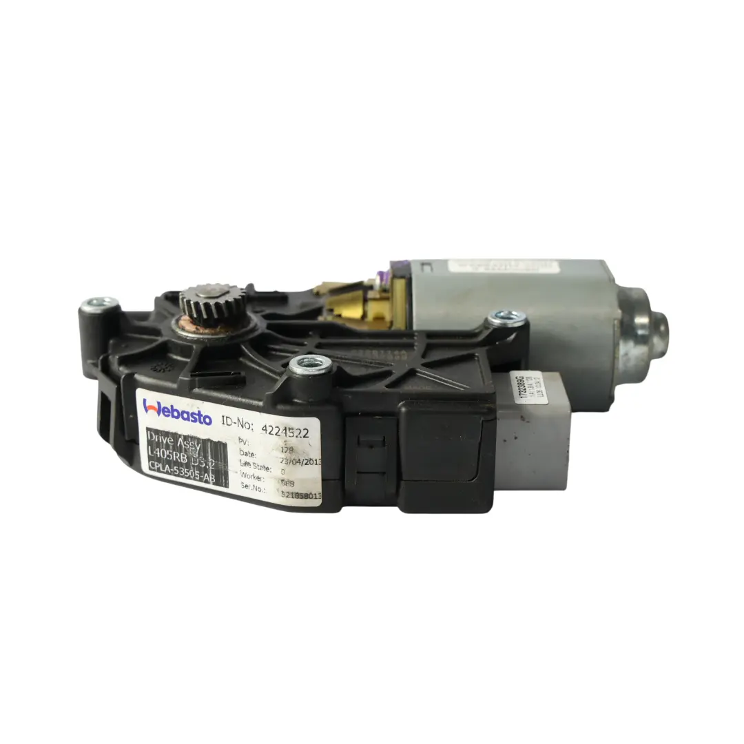 Sunroof Sliding Roof Drive Motor Actuator Unit to Range Rover L405 with Part number CPLA-53505-AB Range Rover L405 Sunroof Sliding Roof Drive Motor Actuator Unit - SKU CPLA-53505-AB - Part number CPLA-53505-AB