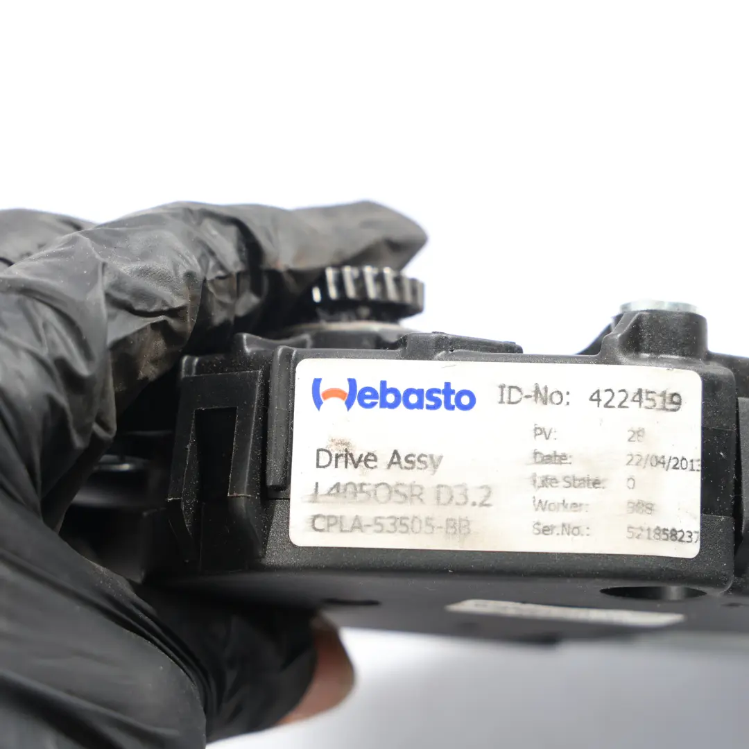 Range Rover L405 Sunroof Sliding Roof Drive Motor Actuator Unit - SKU CPLA-53505-BB - Part number CPLA-53505-BB