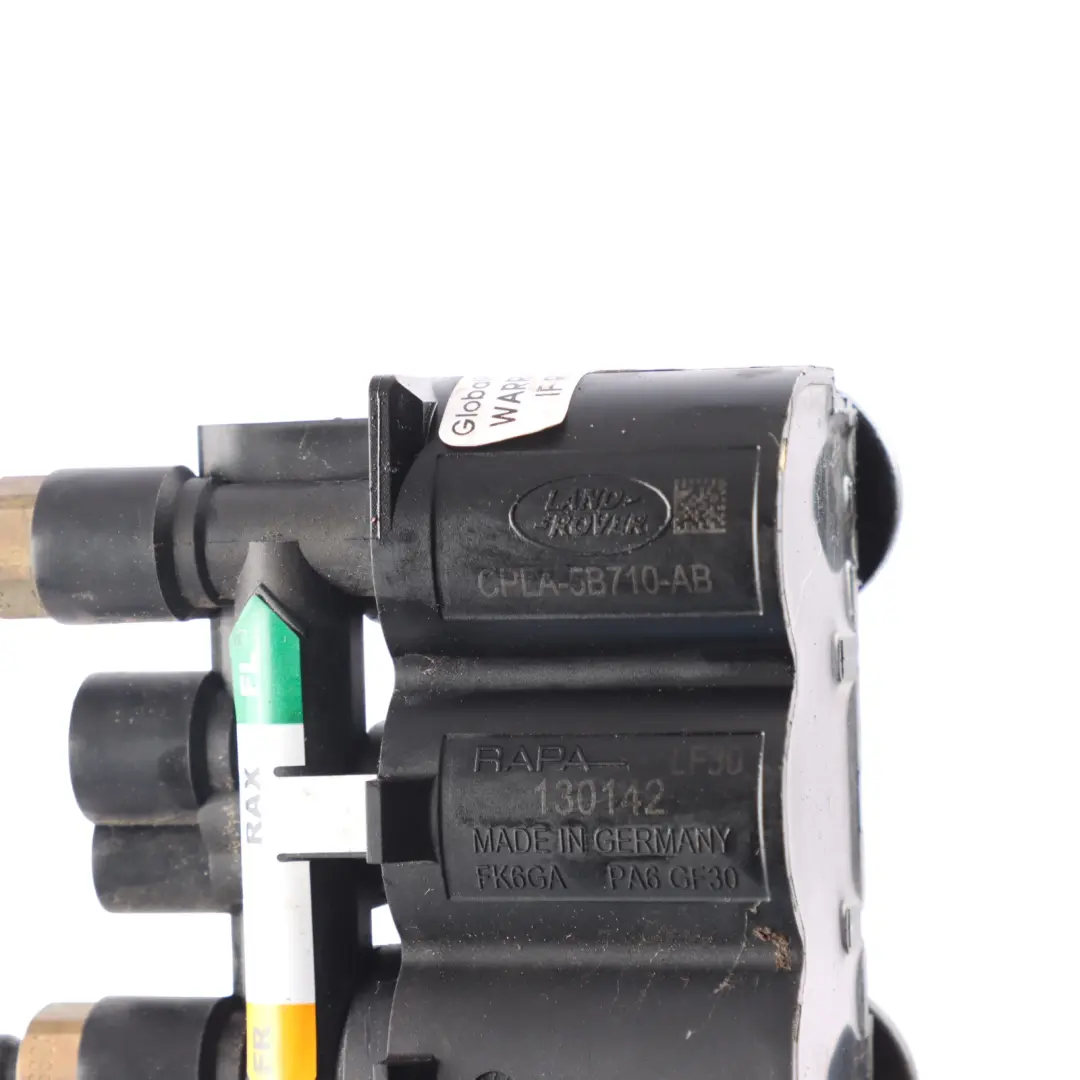 Suspension Valve Control Unit Module to Range Rover L405 Air with Part number CPLA-5B710-AB Range Rover L405 Air Suspension Valve Control Unit Module - SKU CPLA-5B710-AB - Part number CPLA-5B710-AB