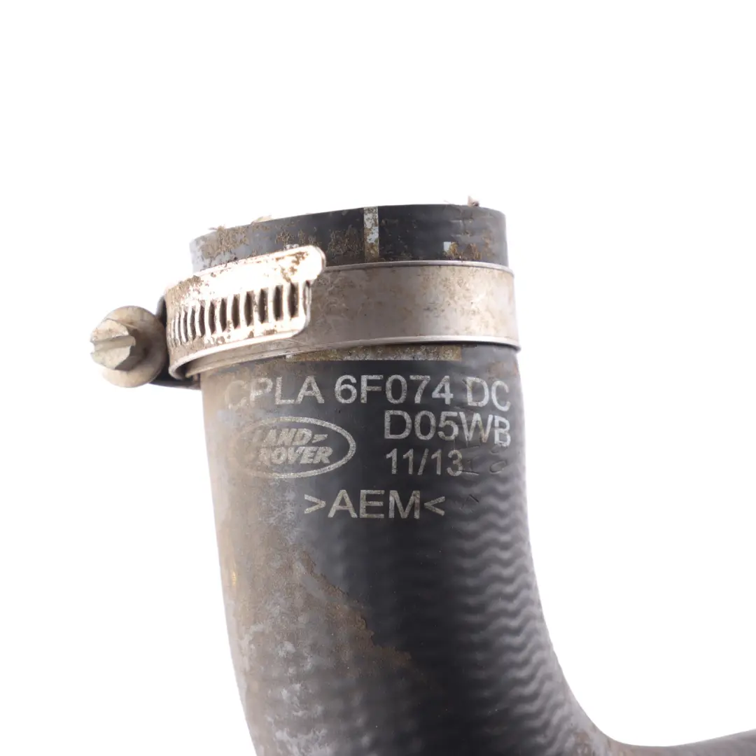 Intake Pipe Hose Line to Range Rover L405 Intercooler Air with Part number CPLA-6F074-DC Range Rover L405 Intercooler Air Intake Pipe Hose Line - SKU CPLA-6F074-DC - Part number CPLA-6F074-DC