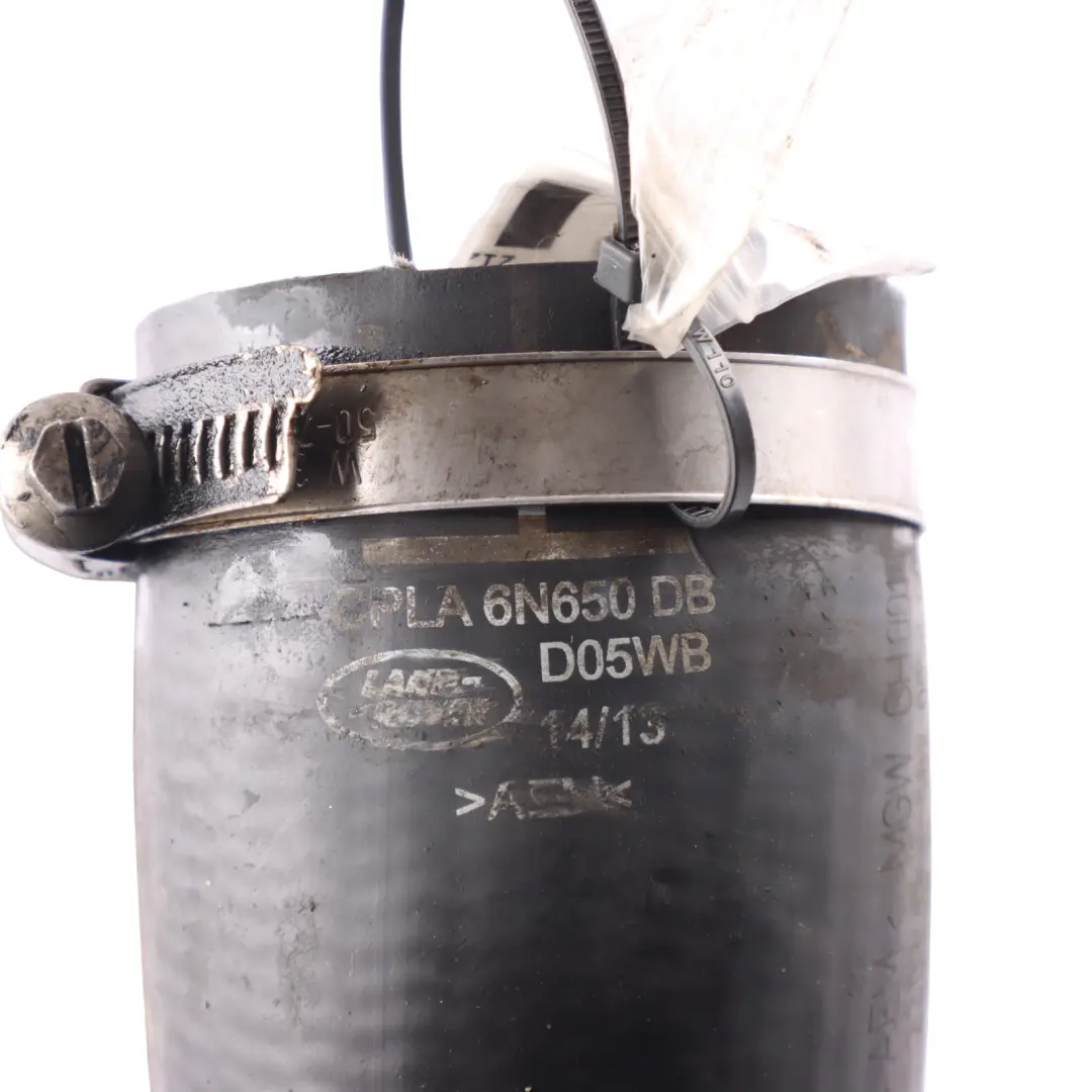 Pipe Hose Line Diesel Engine 4.4 SDV8 to Range Rover L405 Intercooler with Part number CPLA-6N650-DB Range Rover L405 Intercooler Pipe Hose Line Diesel Engine 4.4 SDV8 - SKU CPLA-6N650-DB - Part number CPLA-6N650-DB