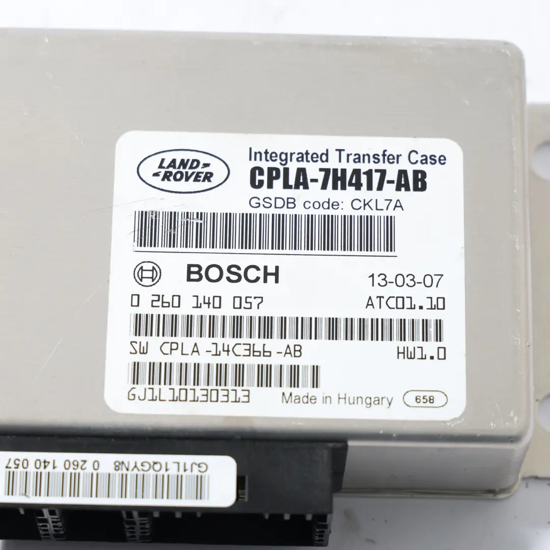 Verteilergetriebe Steuergerät Modul ECU für Range Rover L405 mit Teilenummer CPLA-7H417-AB Range Rover L405 Verteilergetriebe Steuergerät Modul ECU - SKU CPLA-7H417-AB - Teilenummer CPLA-7H417-AB