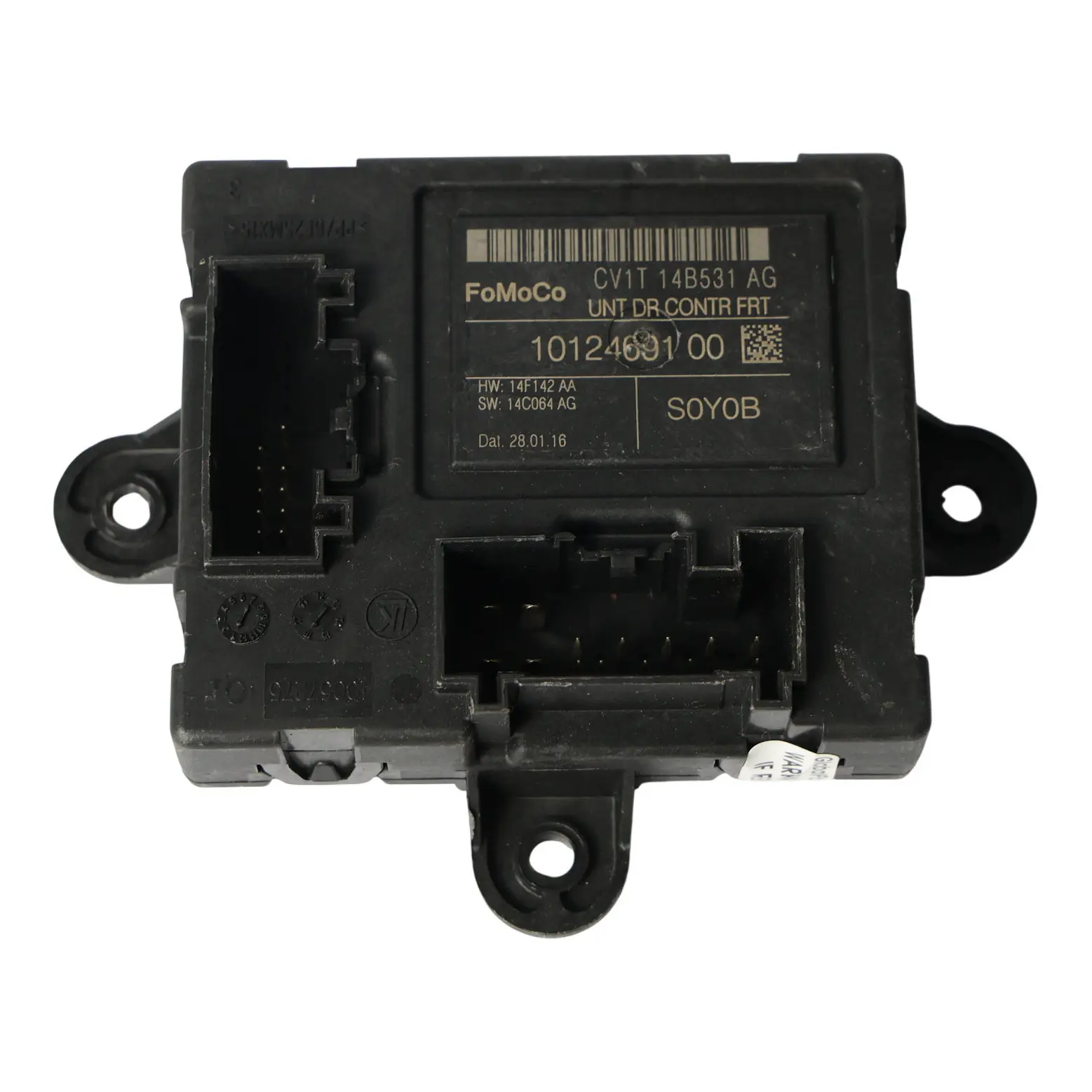 Ford Fiesta MK7 Tür Modul Vordere Fahrerseite Steuergerät CV1T-14B531-AG