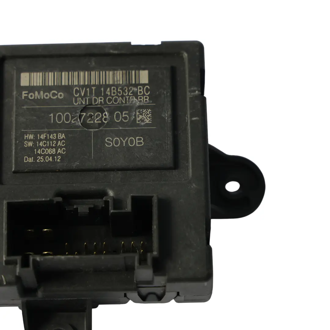 Door Control Unit Module Rear Left Right N/O/S to Ford B-Max with Part number CV1T-14B532-BC Ford B-Max Door Control Unit Module Rear Left Right N/O/S - SKU CV1T-14B532-BC - Part number CV1T-14B532-BC