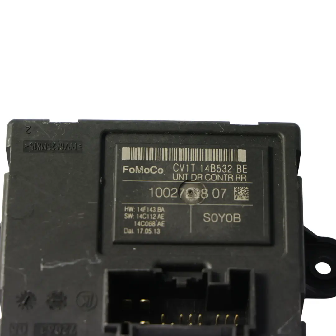 Módulo De Control De Puerta Trasera Izquierda Derecha para Ford B-Max con número de pieza CV1T-14B532-BE Ford B-Max Módulo De Control De Puerta Trasera Izquierda Derecha - SKU CV1T-14B532-BE - Número de pieza CV1T-14B532-BE