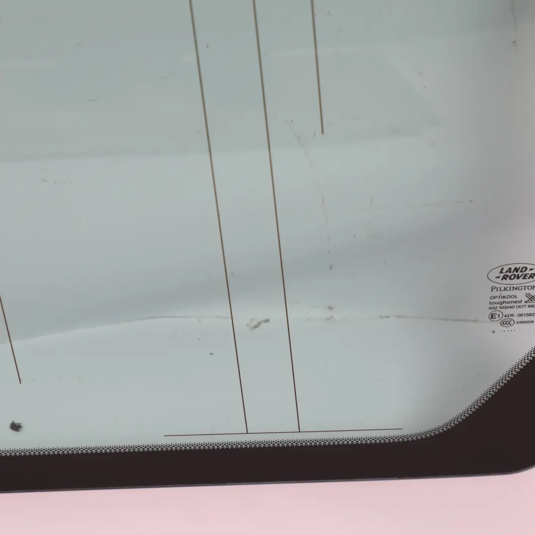 Fender Quarter Glass AS2 Left N/S to Land Rover Discovery 4 L319 Rear with Part number CVB500590 Land Rover Discovery 4 L319 Rear Fender Quarter Glass AS2 Left N/S - SKU CVB500590 - Part number CVB500590