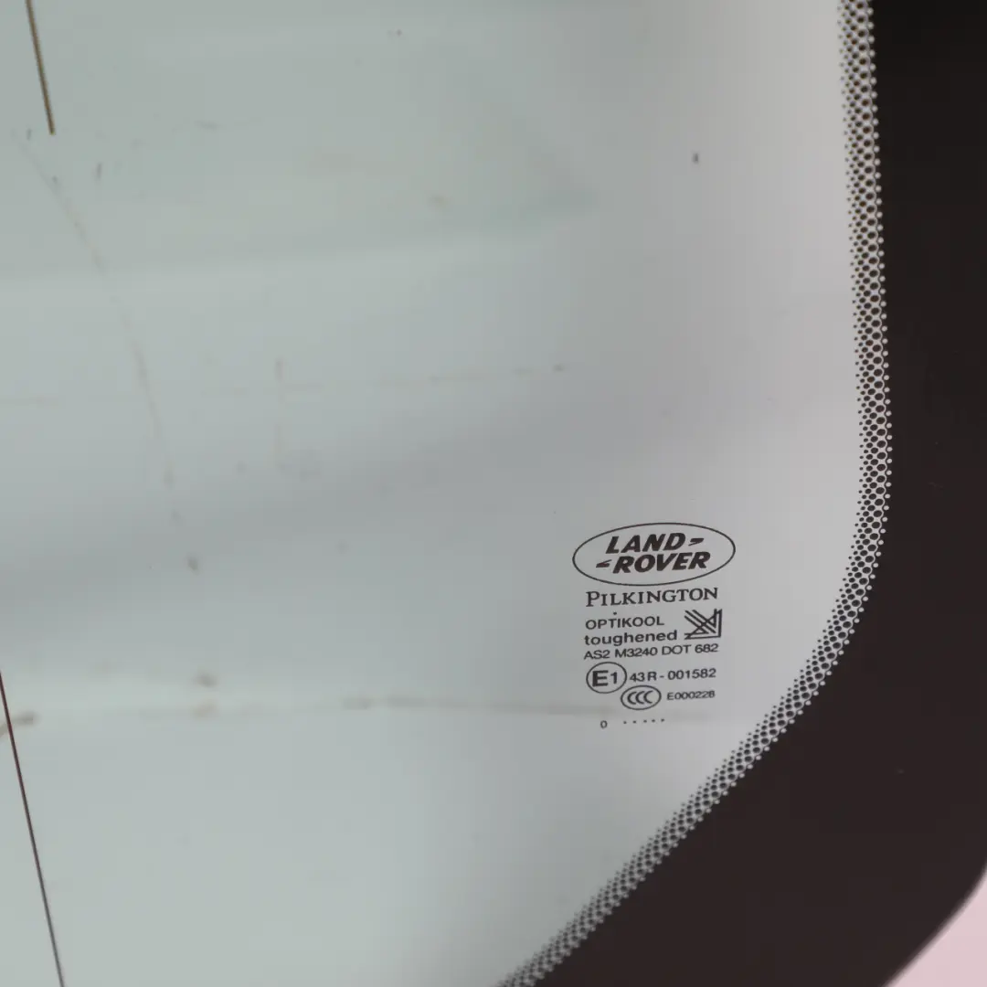 Fender Quarter Glass AS2 Left N/S to Land Rover Discovery 4 L319 Rear with Part number CVB500590 Land Rover Discovery 4 L319 Rear Fender Quarter Glass AS2 Left N/S - SKU CVB500590 - Part number CVB500590