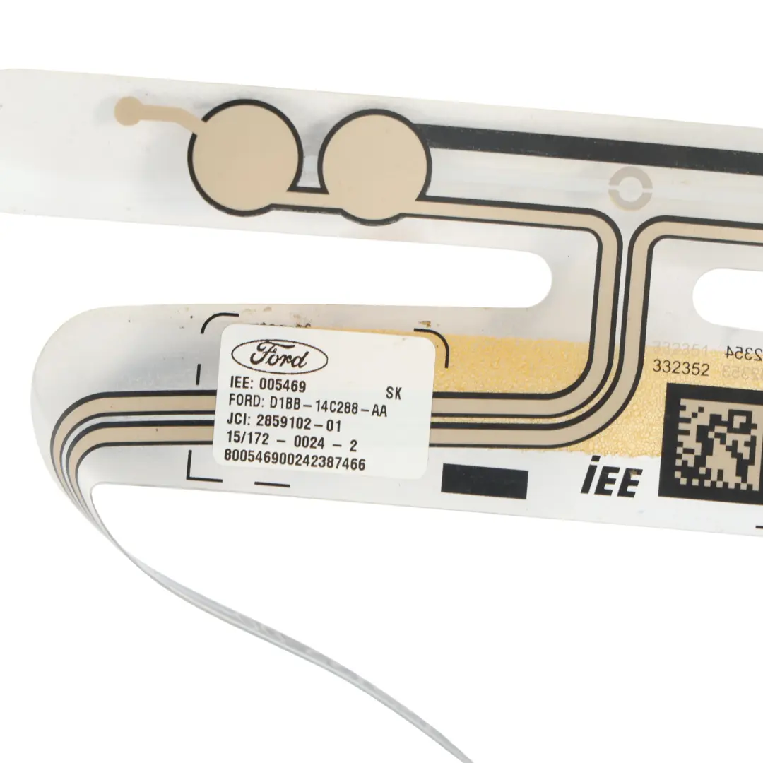 Ford Fiesta VII Tapis Capteur De Siège Passager Avant, Unité - SKU D1BB-14C288-AA - Numéro de pièce D1BB-14C288-AA