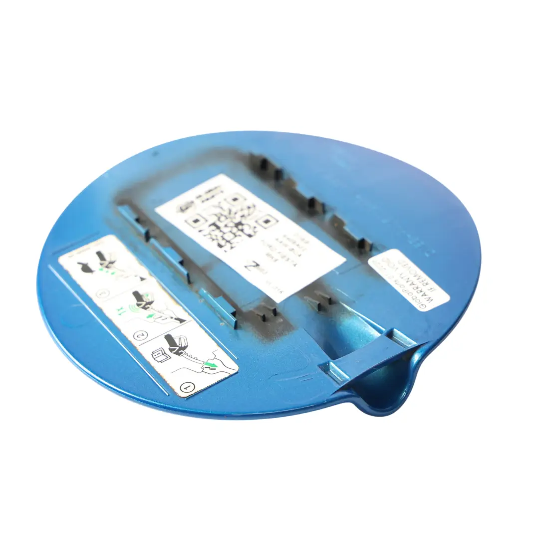 Ford Fiesta Mk7 Sportello Rifornimento Carburante Blu - ZC D1BB-A405A02-BCA - SKU D1BB-A405A02-AAW-BCA - Numero di parte D1BB-A405A02-AAW