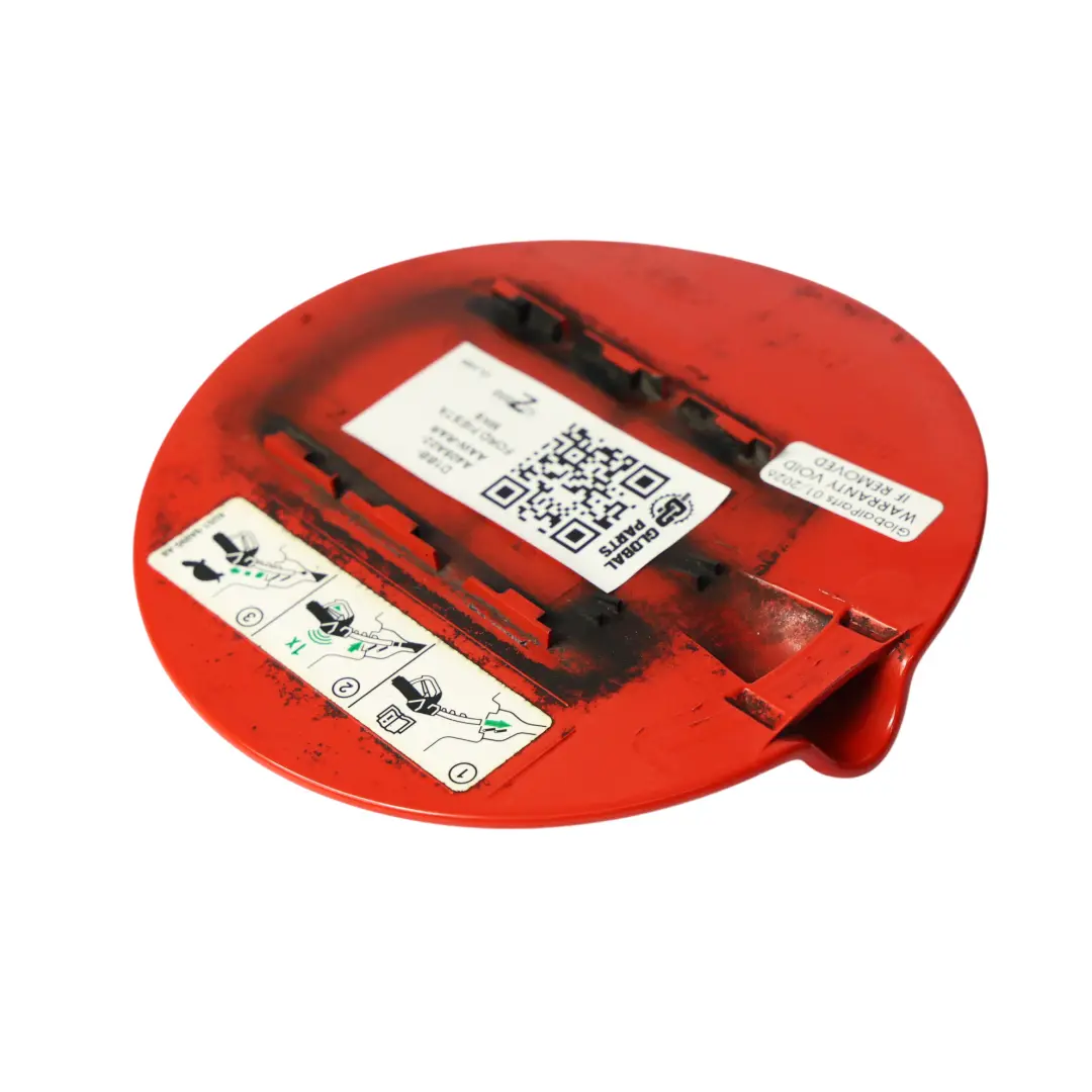 Tappo Coperchio Sportello Carburante Red - ZJ D1BB-A405A02-AA per Ford Fiesta MK7 con numero di parte D1BB-A405A02-AAW Ford Fiesta MK7 Tappo Coperchio Sportello Carburante Red - ZJ D1BB-A405A02-AA - SKU D1BB-A405A02-AAW-RAR - Numero di parte D1BB-A405A02-AAW