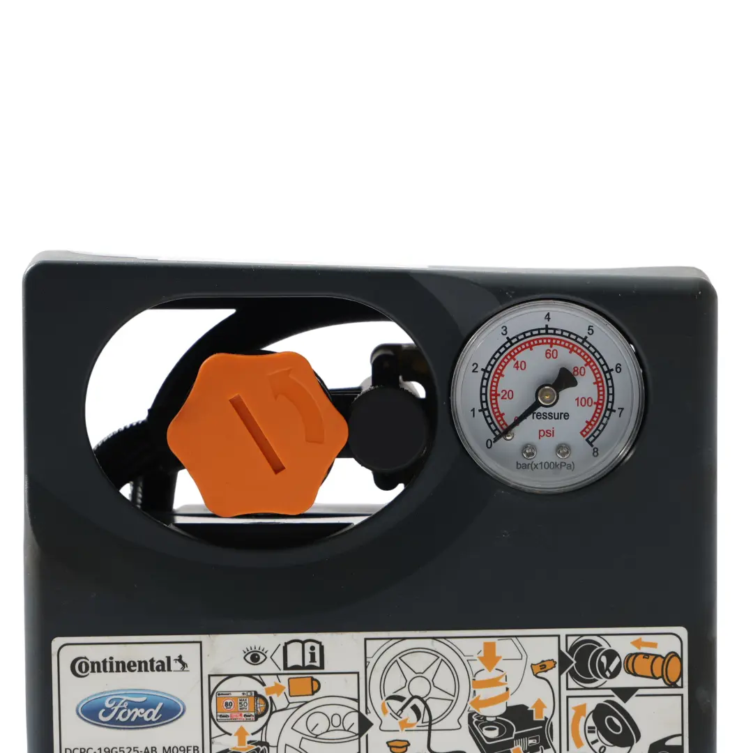 Contimobilitykit Strumento Compressore Pompa Pneumatici per Ford con numero di parte DCPC-19G525-AB Ford Contimobilitykit Strumento Compressore Pompa Pneumatici - SKU DCPC-19G525-AB - Numero di parte DCPC-19G525-AB
