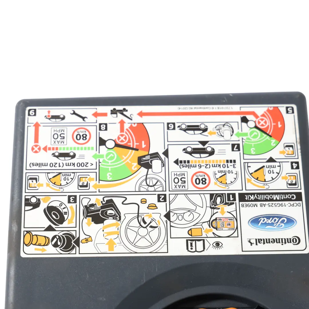 Contimobilitykit Strumento Compressore Pompa Pneumatici per Ford con numero di parte DCPC-19G525-AB Ford Contimobilitykit Strumento Compressore Pompa Pneumatici - SKU DCPC-19G525-AB - Numero di parte DCPC-19G525-AB