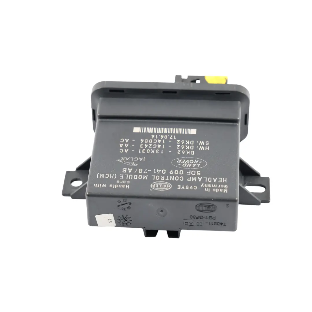 Range Rover Evoque L538 Headlight Control Module Unit - SKU DK62-13K031-AC - Part number DK62-13K031-AC
