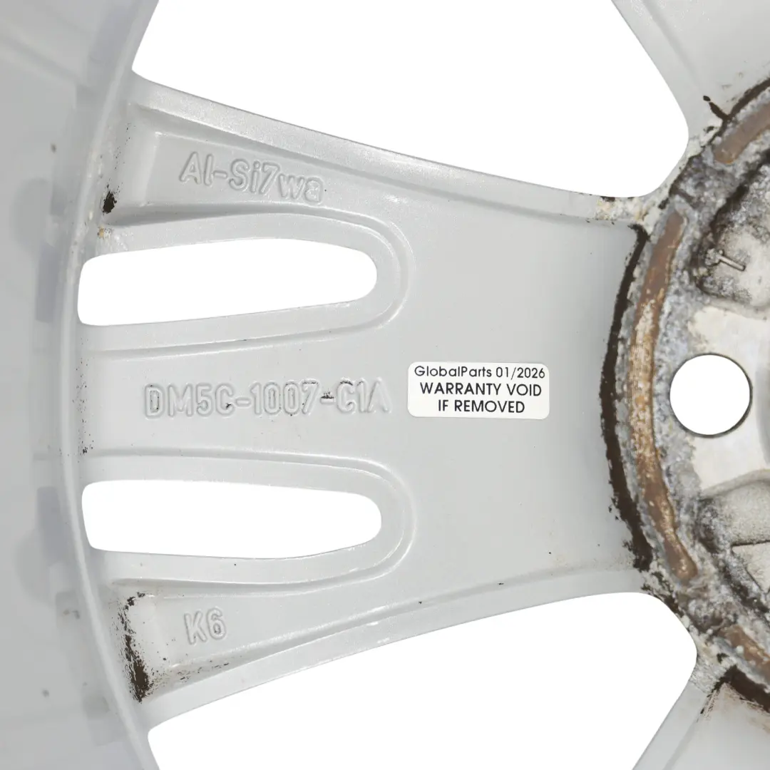 Ford Focus Mk3 Silver Wheel Alloy Rim 16" 7J ET:50 - SKU DM5C-1007-C1A-3 - Part number DM5C-1007-C1A