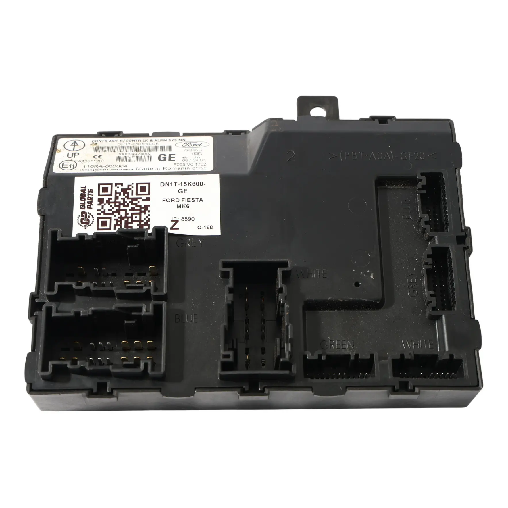 Ford Fiesta Mk7 Body Control Module BCM Controller Unit ECU DN1T-15K600-GE