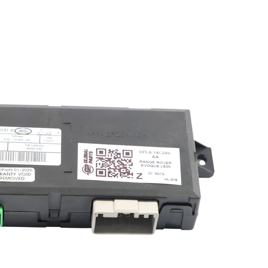 Moduł Sterownik Fotela Kierowcy do Range Rover Evoque L538 o numerze DPLA-14C249-AA Range Rover Evoque L538 Moduł Sterownik Fotela Kierowcy - SKU DPLA-14C249-AA - Numer Części DPLA-14C249-AA