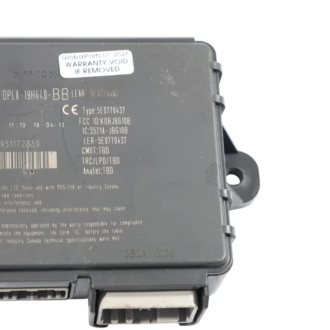 Module De Commande Entrée Sans Clé ECU DPLA19H440BB pour Land Rover Range Rover L405 à propos du numéro de pièce DPLA-19H440-BB Land Rover Range Rover L405 Module De Commande Entrée Sans Clé ECU DPLA19H440BB - SKU DPLA-19H440-BB - Numéro de pièce DPLA-19H440-BB