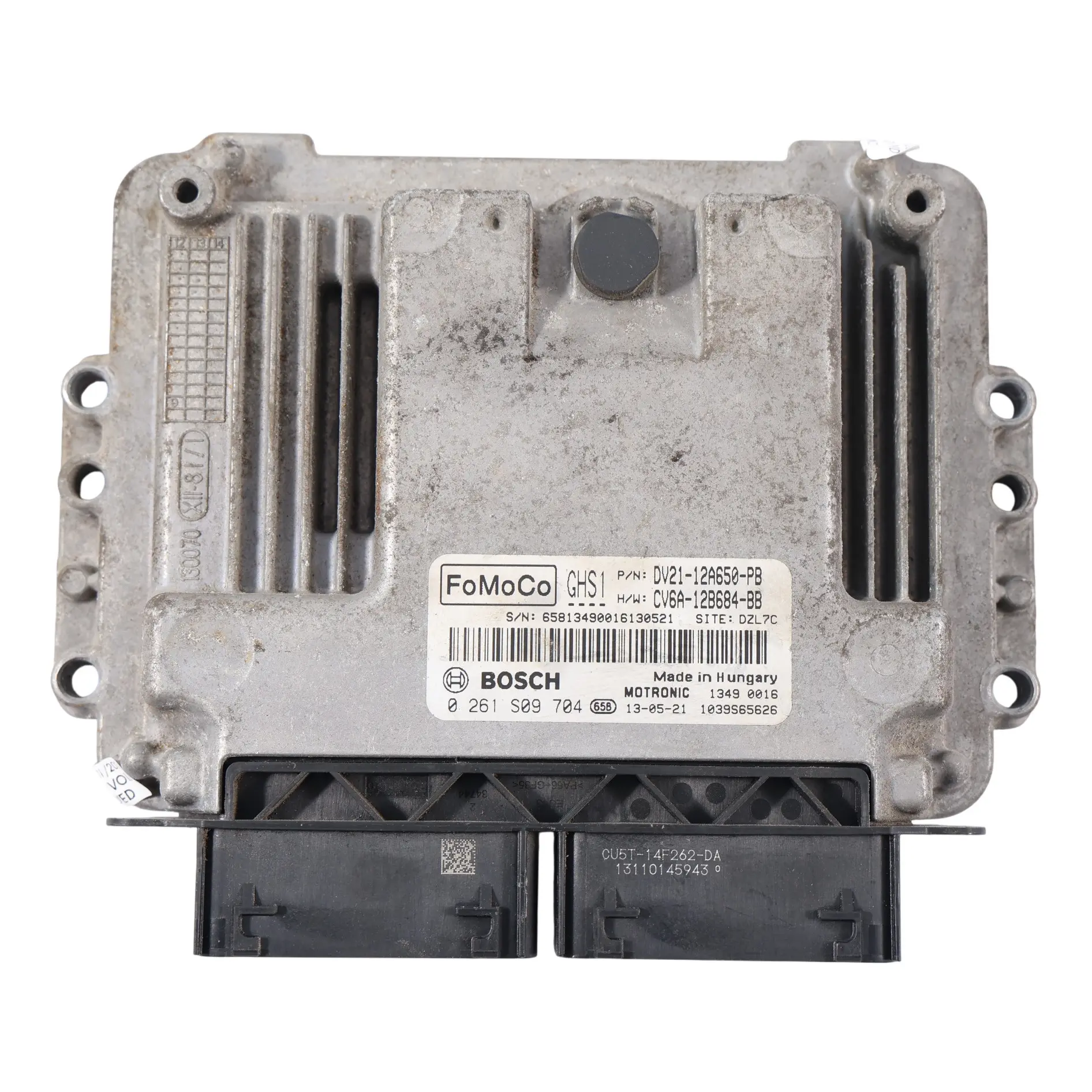 Ford B-Max 1.0 Ecoboost 100Ch D'Utilisation Calculateur Moteur DV21-12A650-PB