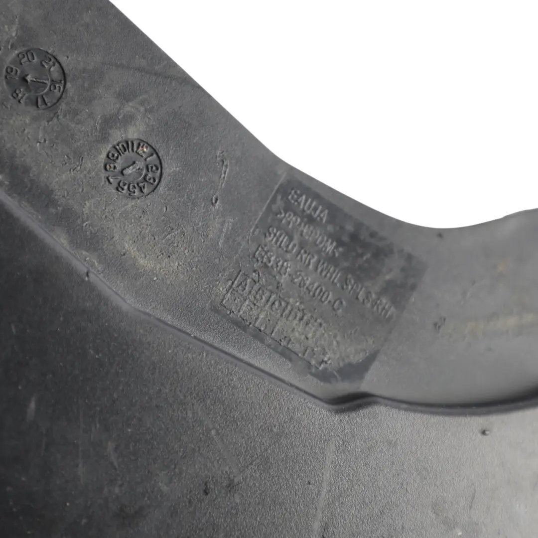 Ford Ranger Mk3 T6 Mud Flap Cover Rear Right O/S - SKU EB3B-28400-C - Part number EB3B-28400-C