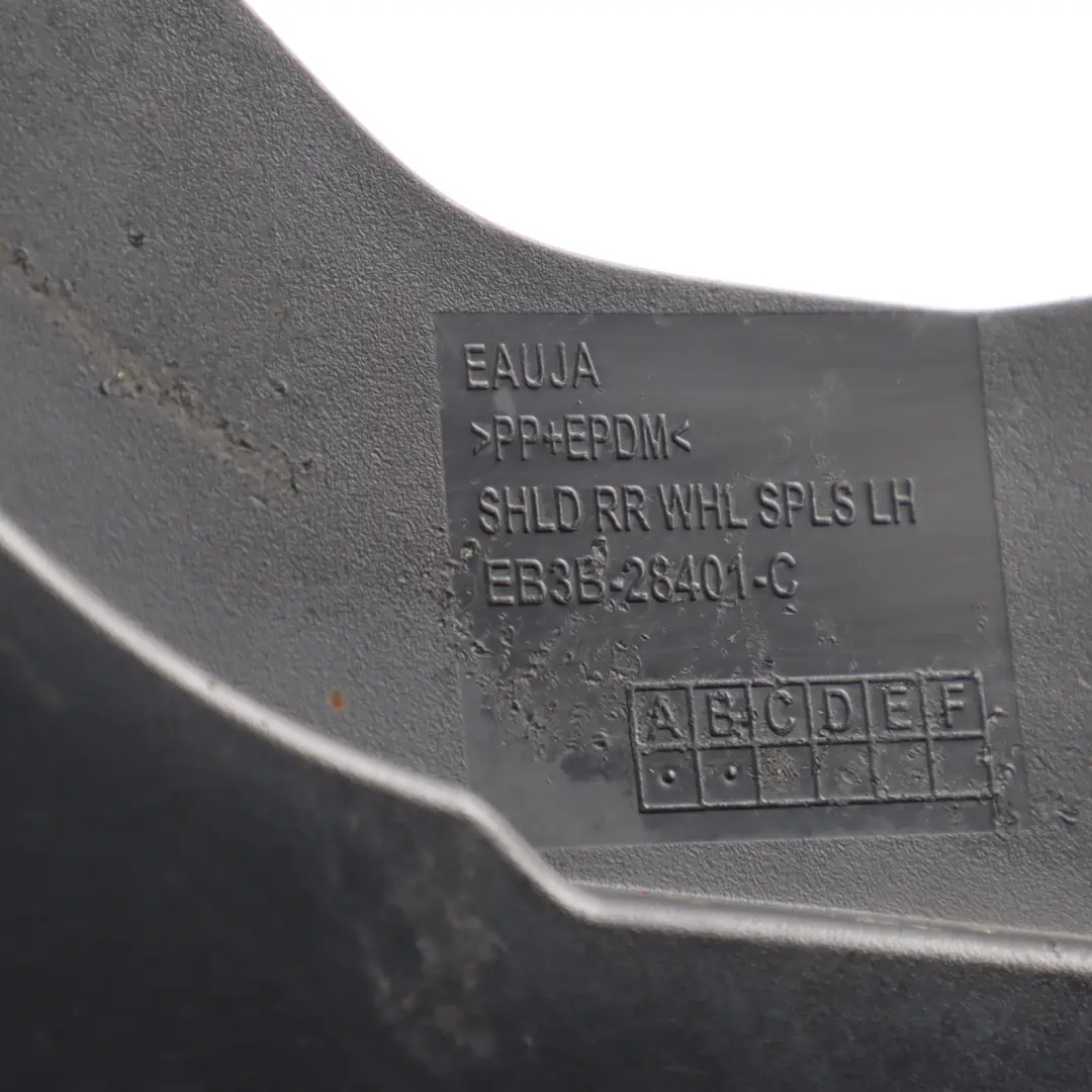 Ford Ranger MK3 Mud Flap Mudflap Mudguard Rear Left N/S - SKU EB3B-28401-C - Part number EB3B-28401-C