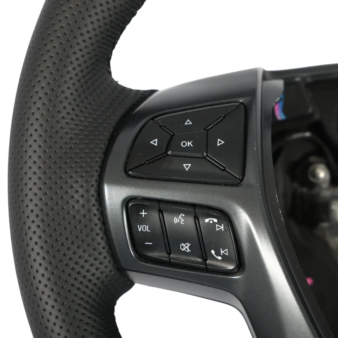 MK3 Volant Multifonction En Cuir Noir Neuf pour Ford Ranger III à propos du numéro de pièce EB3B-3600-UG Ford Ranger III MK3 Volant Multifonction En Cuir Noir Neuf - SKU EB3B-3600-UG-1 - Numéro de pièce EB3B-3600-UG