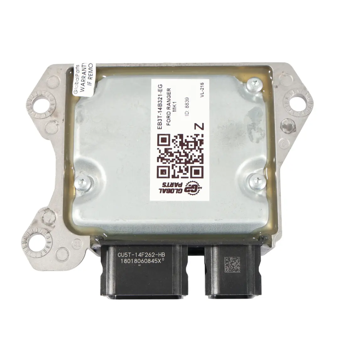 Ford Ranger Mk3 Moduł Sterownik Poduszek Powietrznych Airbag - SKU EB3T-14B321-EG - Numer Części EB3T-14B321-EG