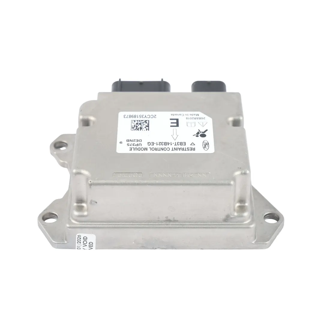 Ford Ranger Mk3 Modulo Aria Sicurezza Unità Controllo ECU - SKU EB3T-14B321-EG - Numero di parte EB3T-14B321-EG