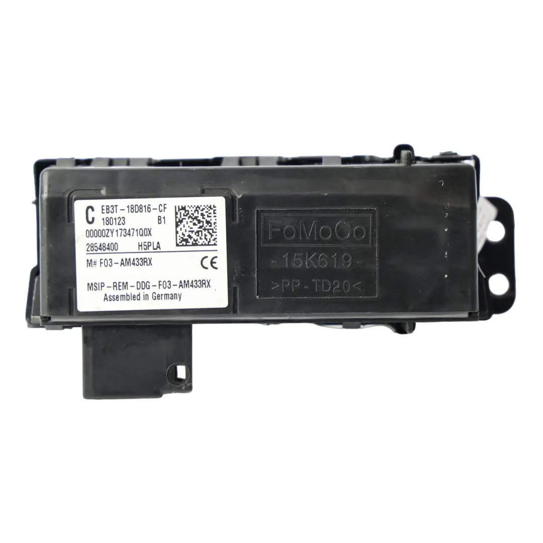 Ford Ranger Mk3 Módulo Cierre Centralizado Unidad De Control ECU - SKU EB3T-18D816-CF - Número de pieza EB3T-18D816-CF