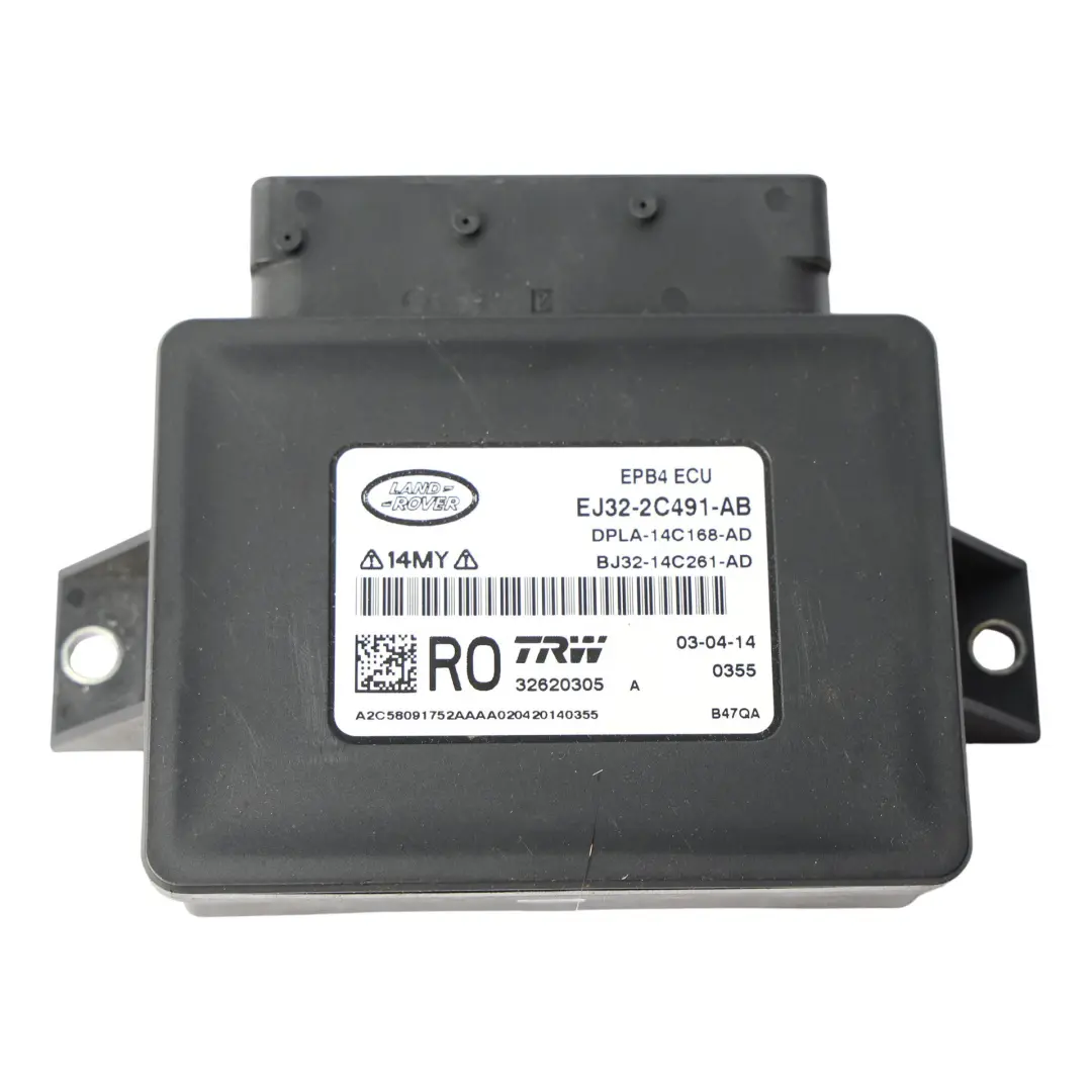 Range Rover Evoque L538 Electric Handbrake Control Unit Module - SKU EJ32-2C491-AB - Part number EJ32-2C491-AB