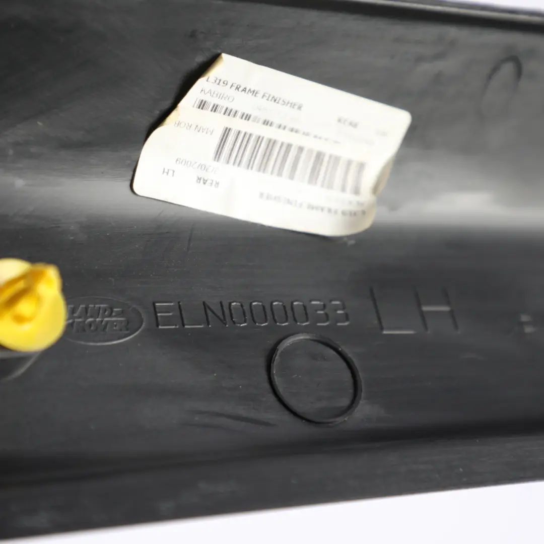 Cadre Contour Vitre Arrière Gauche pour Land Rover Discovery 3 L319 à propos du numéro de pièce ELN000033 Land Rover Discovery 3 L319 Cadre Contour Vitre Arrière Gauche - SKU ELN000033 - Numéro de pièce ELN000033