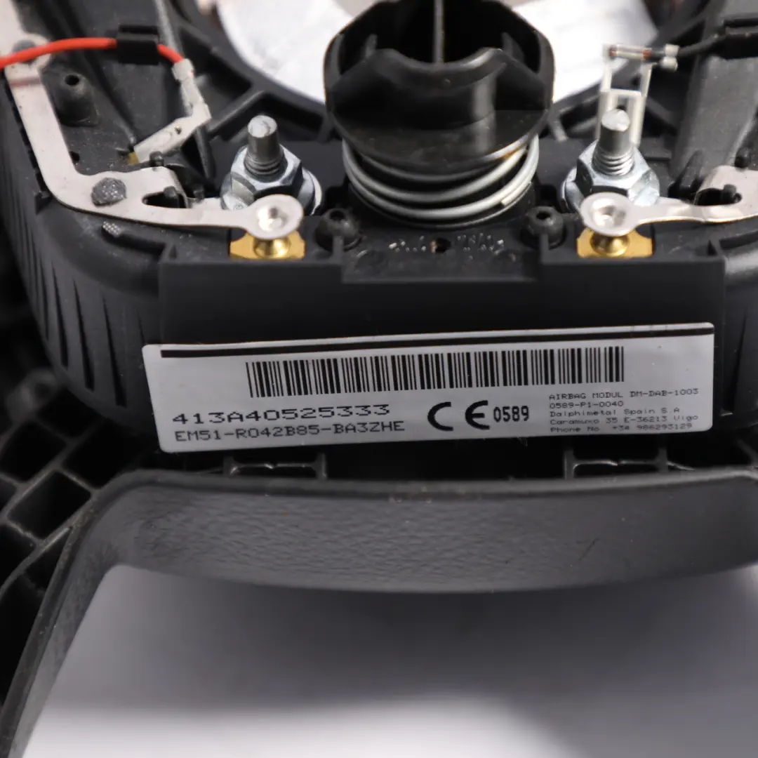 Mk3 Steering Wheel Driver's Side Air Module Unit to Ford Focus with Part number EM51-R042B85-BA Ford Focus Mk3 Steering Wheel Driver's Side Air Module Unit - SKU EM51-R042B85-BA1 - Part number EM51-R042B85-BA