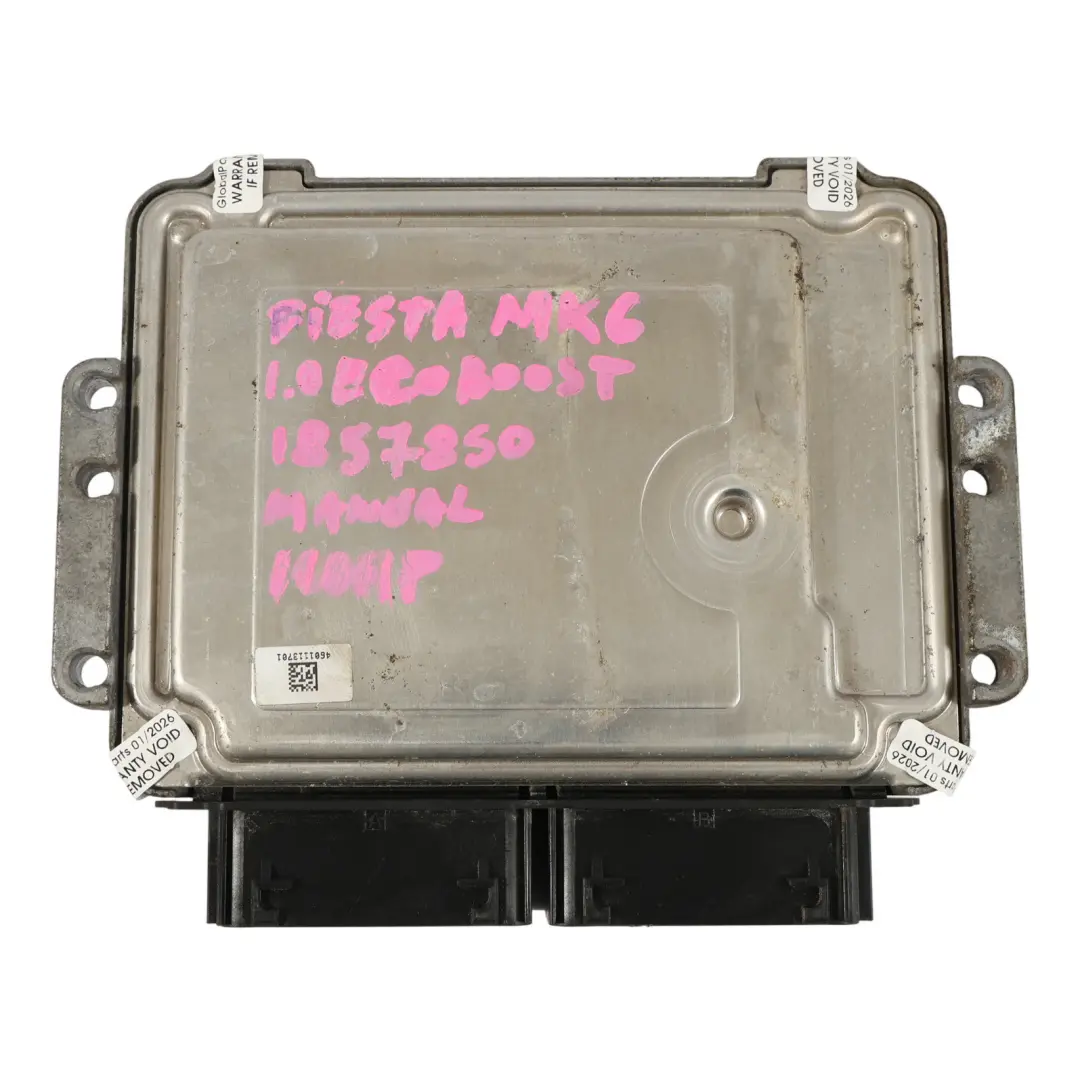 100HP Unidad Control Del Motor ECU para Ford Fiesta Mk7 1.0 Ecoboost con número de pieza F1B1-12A650-AMB Ford Fiesta Mk7 1.0 Ecoboost 100HP Unidad Control Del Motor ECU - SKU F1B1-12A650-AMB - Número de pieza F1B1-12A650-AMB