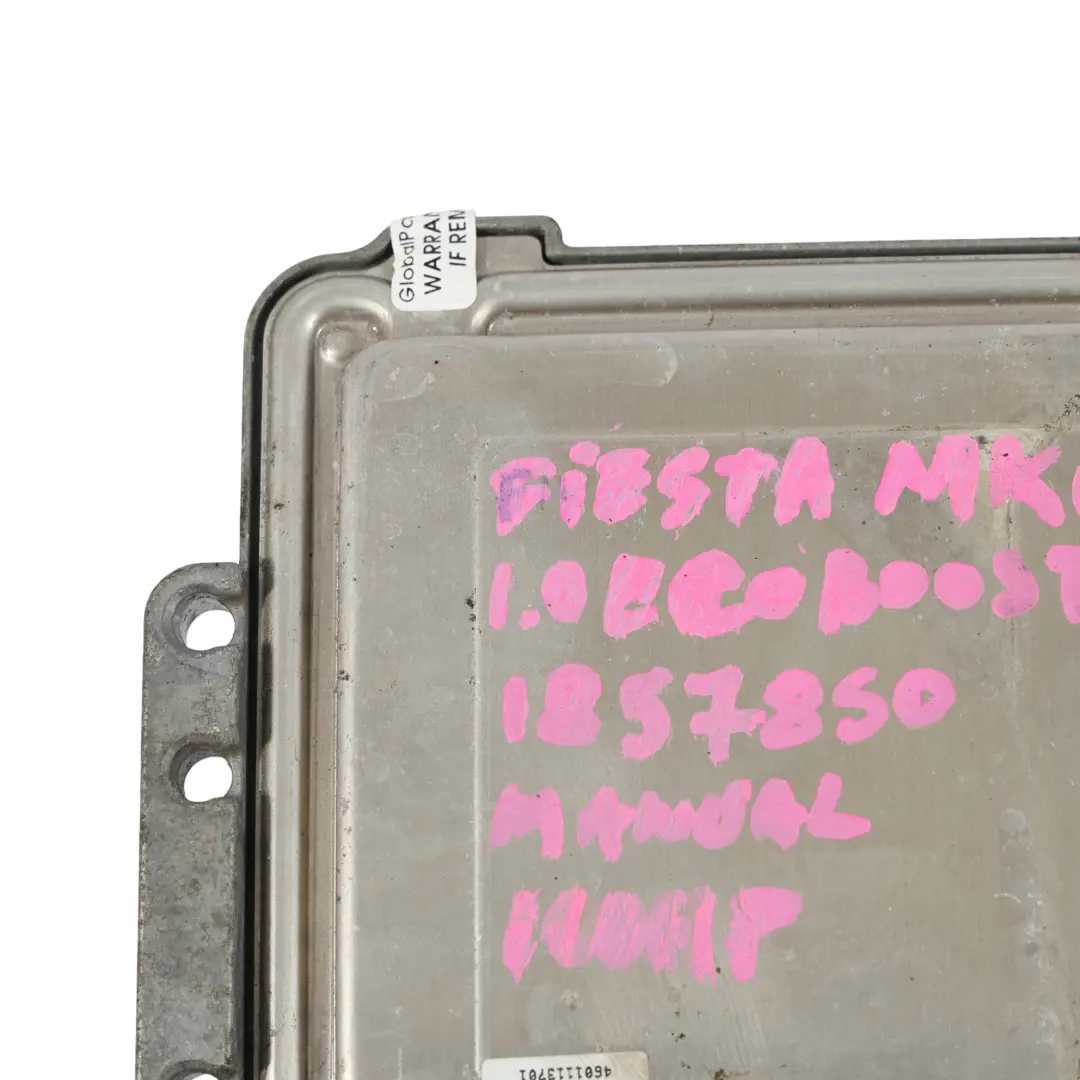 Ford Fiesta Mk7 1.0 EcoBoost 100HP Engine Control Unit ECU - SKU F1B1-12A650-AMB - Part number F1B1-12A650-AMB