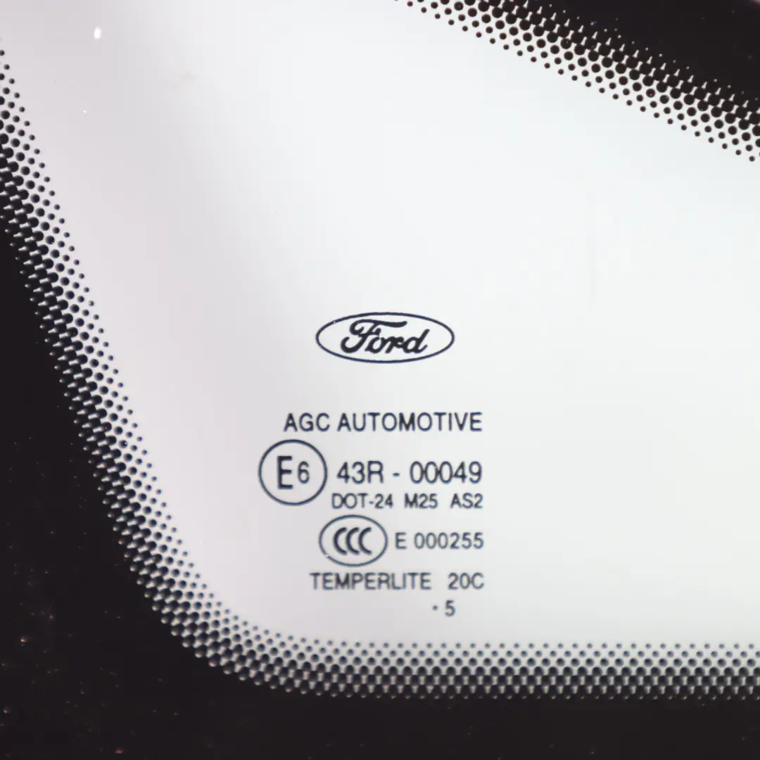 Quarter Glass Window Front Right O/S to Ford Fiesta Mk7 Ford Fiesta with Part number F1BB-A29710-BA Ford Fiesta Mk7 Ford Fiesta Quarter Glass Window Front Right O/S - SKU F1BB-A29710-BA - Part number F1BB-A29710-BA