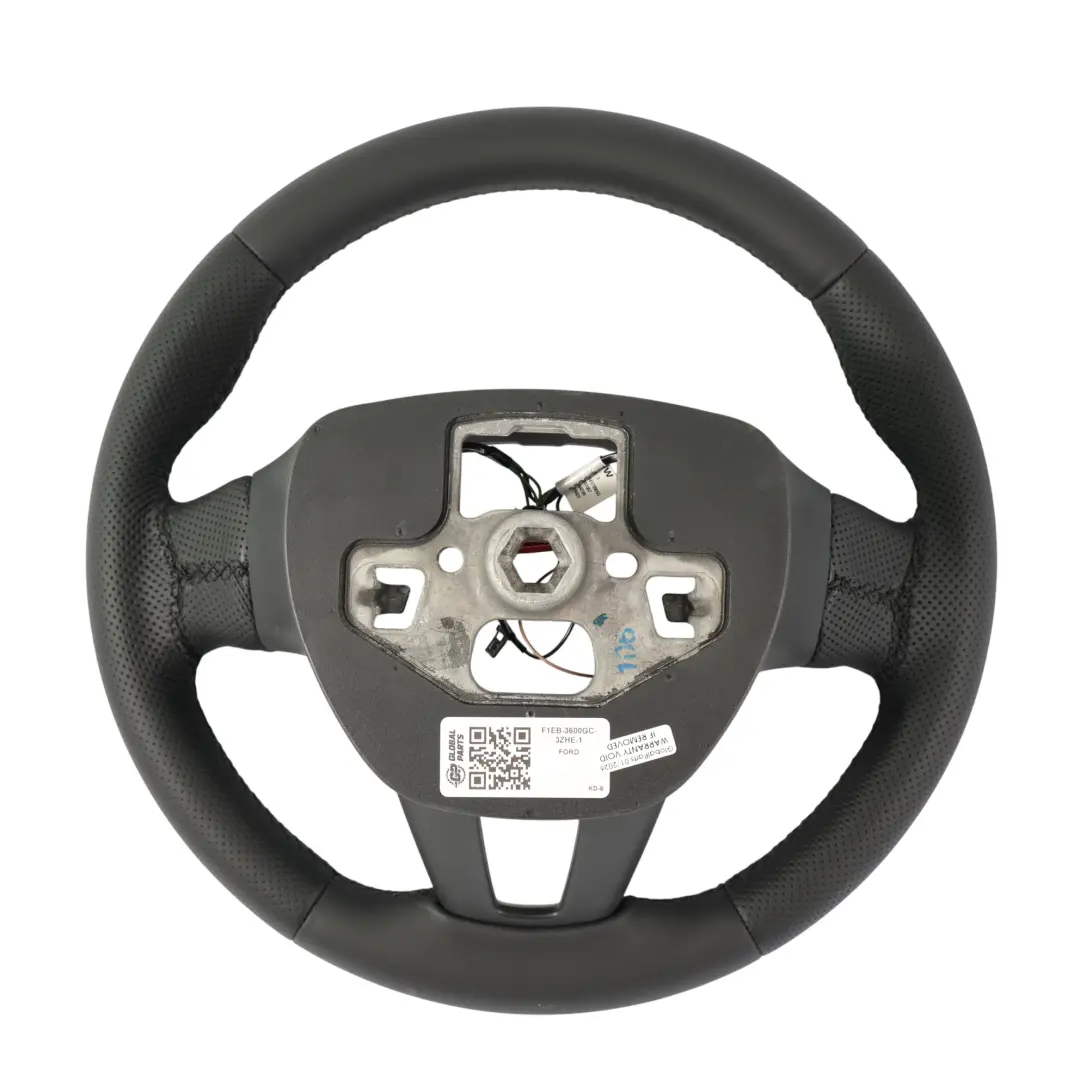 MK3 Volante NUOVO In Pelle Nera Multifunzione per Ford Focus con numero di parte F1EB-3600GC-3ZHE Ford Focus MK3 Volante NUOVO In Pelle Nera Multifunzione - SKU F1EB-3600GC-3ZHE-1 - Numero di parte F1EB-3600GC-3ZHE