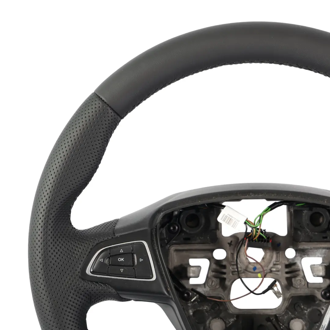 MK3 Steering Wheel NEW Black Leather Multifunction to Ford Focus with Part number F1EB-3600GC-3ZHE Ford Focus MK3 Steering Wheel NEW Black Leather Multifunction - SKU F1EB-3600GC-3ZHE-1 - Part number F1EB-3600GC-3ZHE
