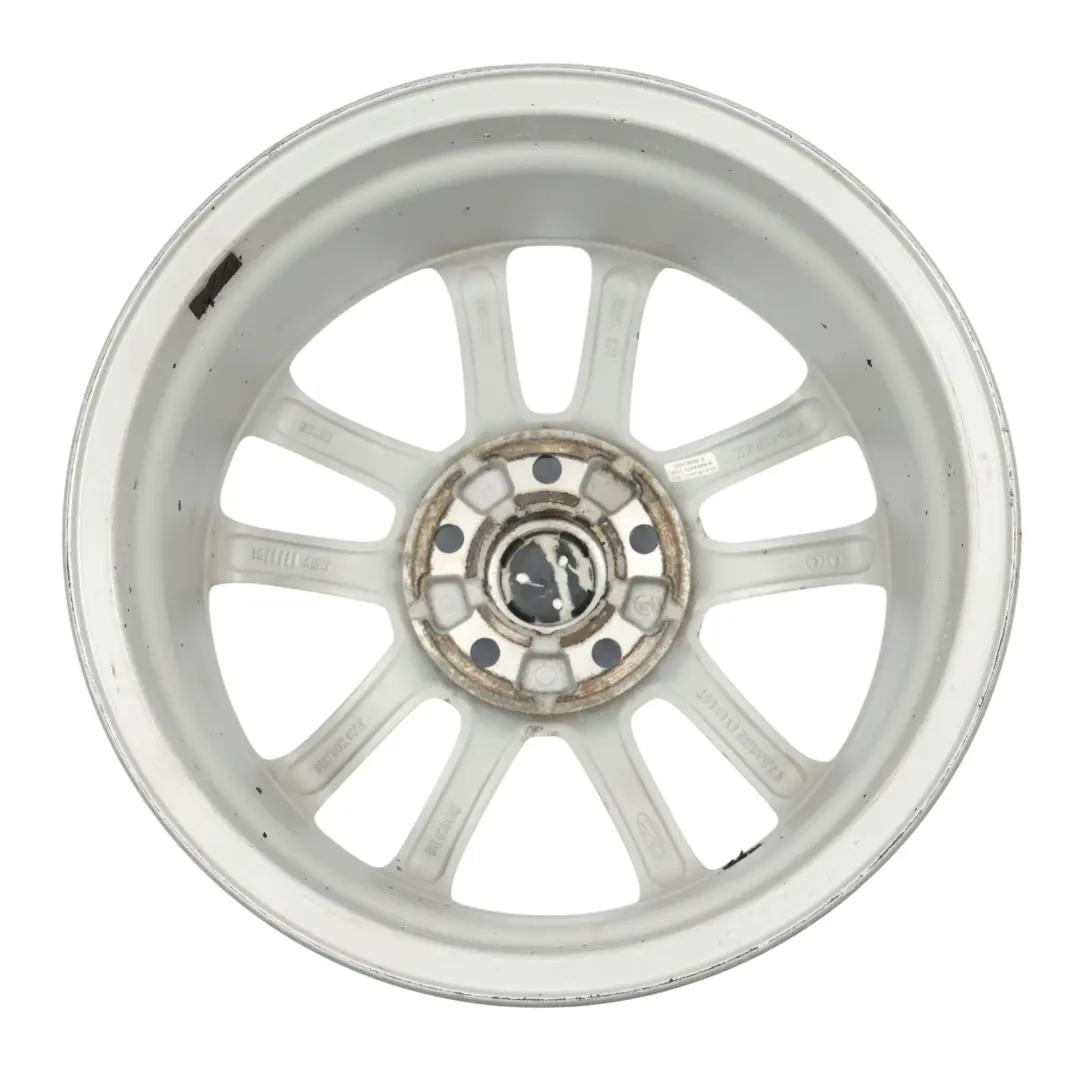 Mk3 Wheel Rim Alloy Silver 16" 7J ET:50 5 Double Spoke to Ford Focus with Part number F1EC-1007-A1A Ford Focus Mk3 Wheel Rim Alloy Silver 16" 7J ET:50 5 Double Spoke - SKU F1EC-1007-A1A-1 - Part number F1EC-1007-A1A