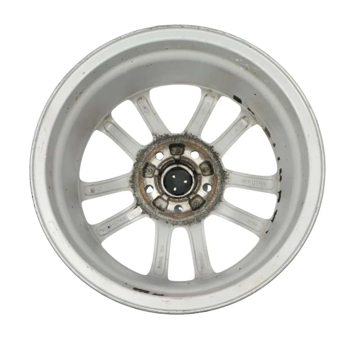 Ford Focus Mk3 Llanta Aleación Plata 16 "7J ET:50 5 Radios Dobles - SKU F1EC-1007-A1A-2 - Número de pieza F1EC-1007-A1A